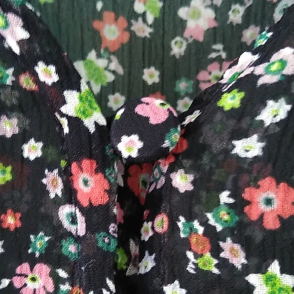 Lis Claiborne Sheer Blouse - Picture 4 of 4